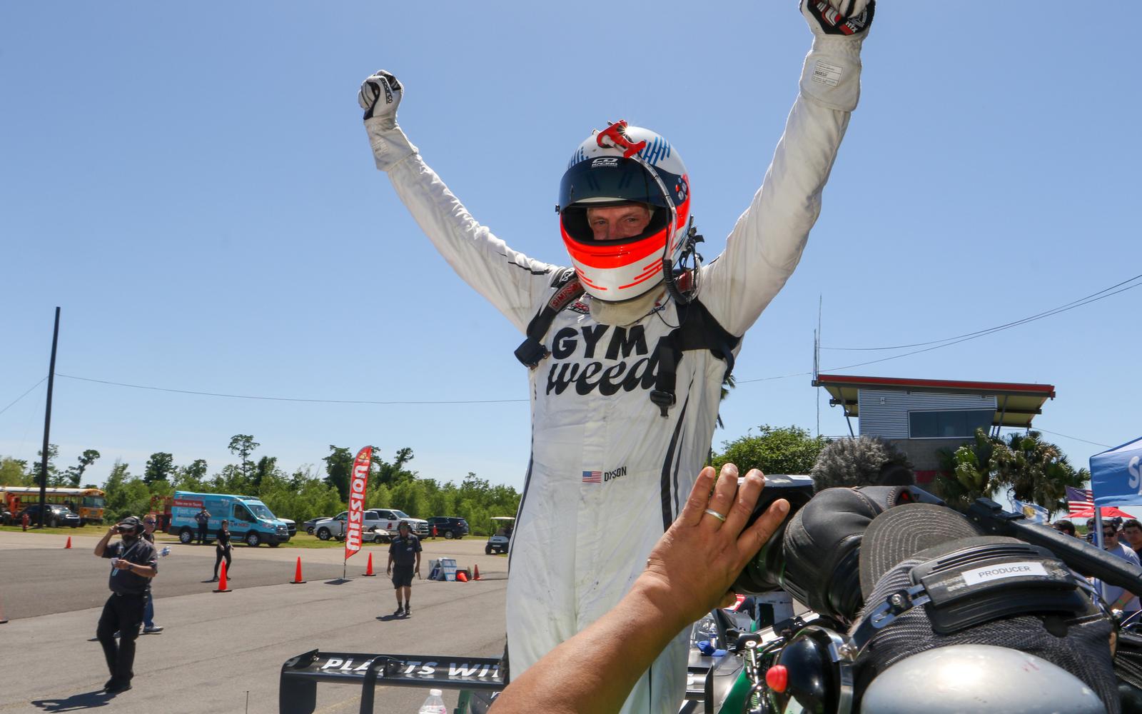 Chris Dyson Makes Late-Race Pass to Earn First Win of 2024 at NOLA 